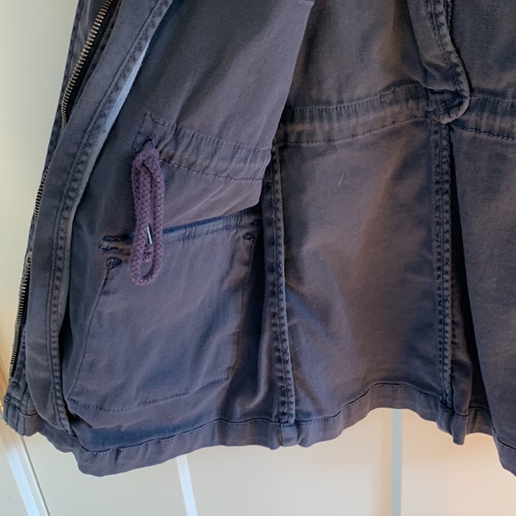 Blue utility jacket - Picture 3 of 5